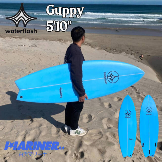 ショートボード Waterflash Guppy グッピー 5'10 EPS