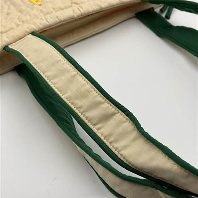 ハワイアンキルト トートバッグ バードオブパラダイス 極楽鳥花