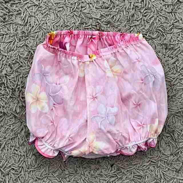 ハワイアン ベビー ワンピ+パンツ セット ピンク 24ヶ月目安