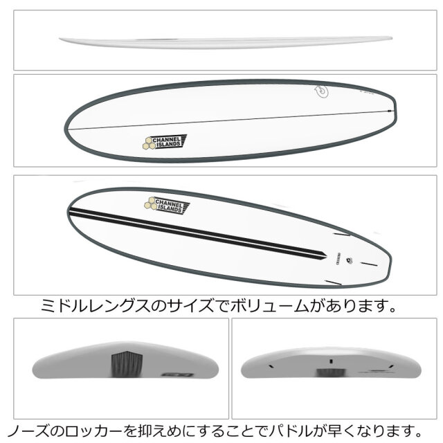 マーボー 2025 サーフボード ファンボード アルメリック トルク