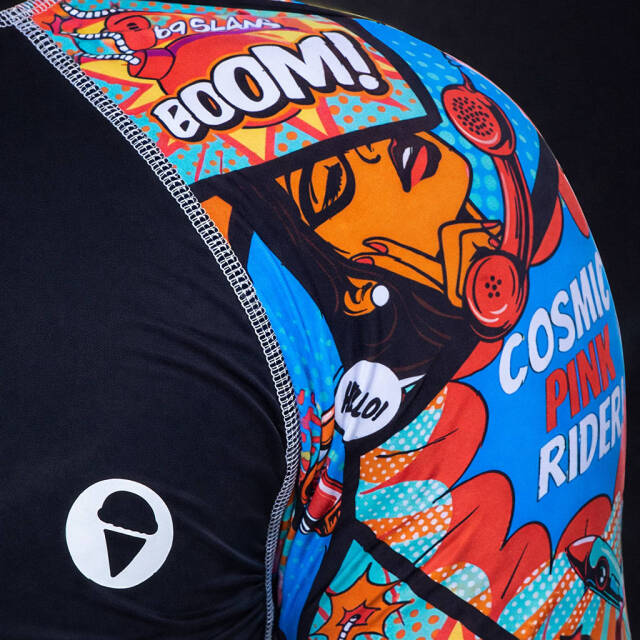 69slam メンズ ラッシュガード COSMIC PINK RIDER MRLCPR-BK ブラック