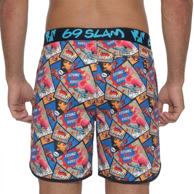 趣味・スポーツ・実用 SPORT AND BRITISH POLITICS SINCE 1960 69slam サーフパンツ ボードショーツ メンズ ショート丈 SAMOAN SSASMO