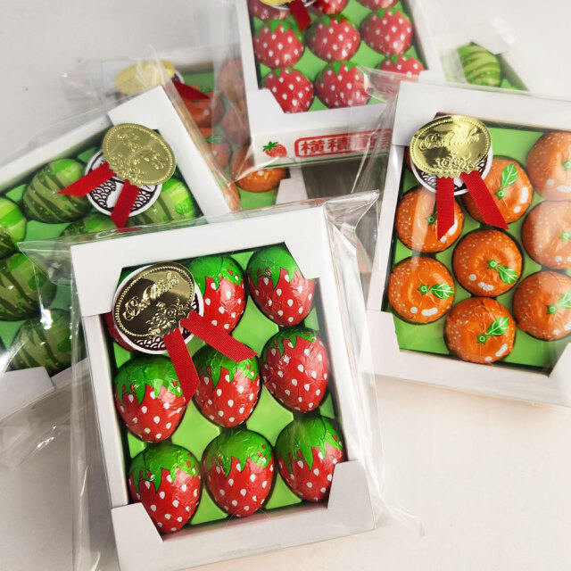 チョコレート 3種 6箱 セット いちご みかん わさび ちょこれーと