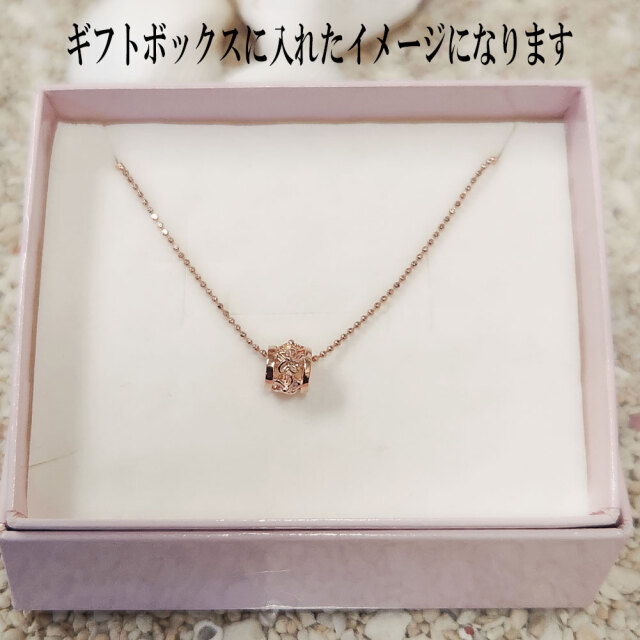 ハワイアンジュエリー プルメリアバレルペンダントネックレス チューブ型 樽型 ネックレス チェーン付き