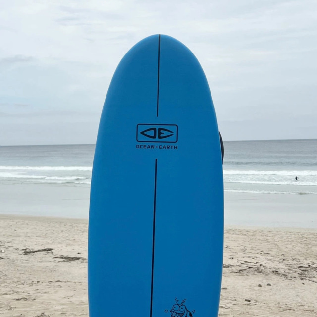 ソフトサーフボード OCEAN&EARTH THE BUG SOFTBOARD 4'8 フィン付属