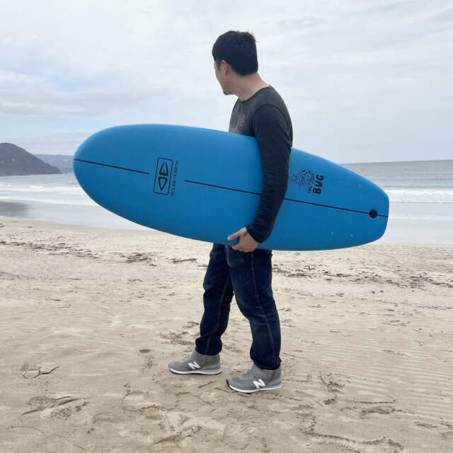 ソフトサーフボード OCEAN&EARTH THE BUG SOFTBOARD 4'8 フィン付属