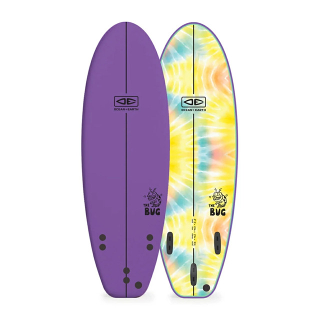 ソフトサーフボード OCEAN&EARTH THE BUG SOFTBOARD 5'2