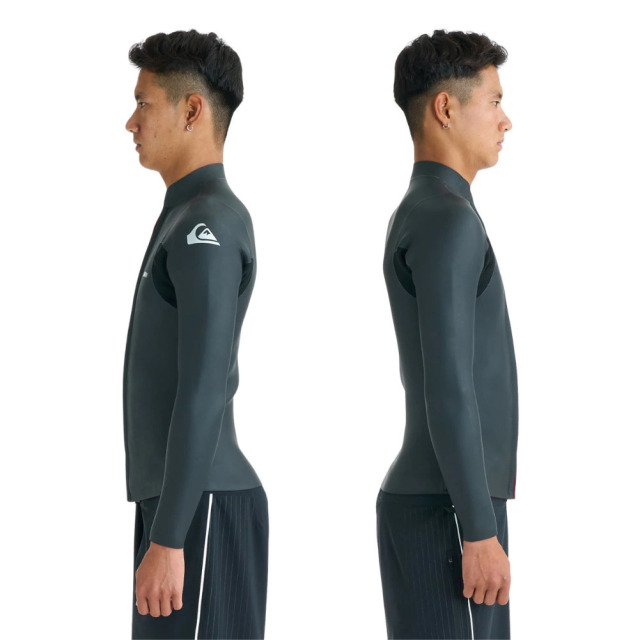 QUIKSILVER ウェットスーツ タッパー 2点セットMとL クイックシルバー ウェットスーツ メンズ 2mm タッパー ジャケット