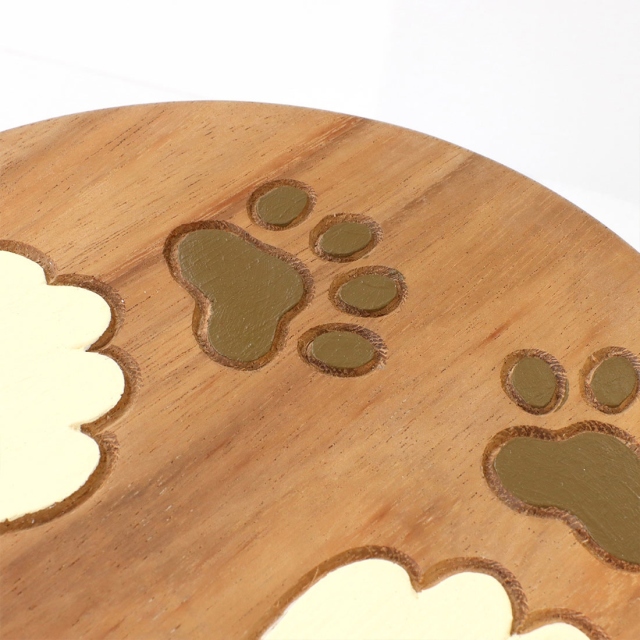 ラウンドスツール キャットハンズ wood stool ウッドスツール