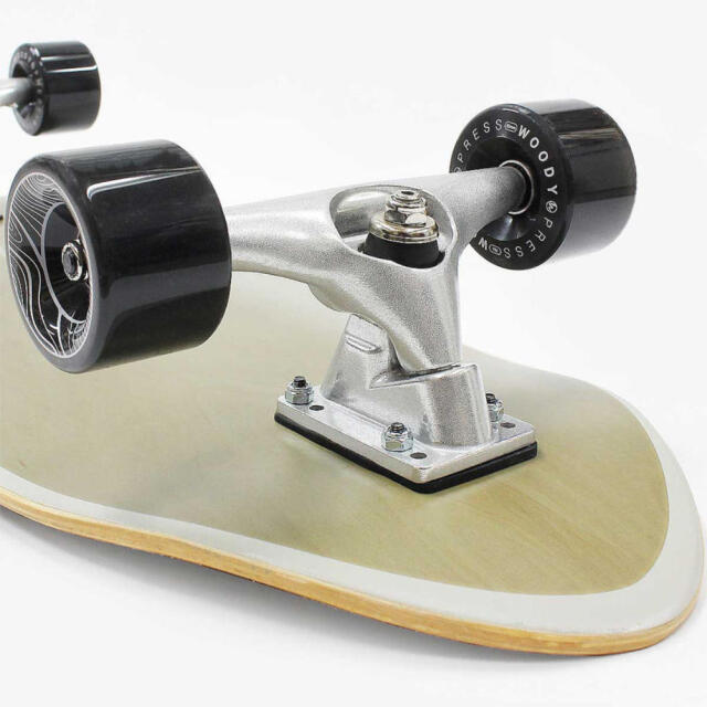 ウッディプレス サーフスケート 新品未使用品 スケボーコンプリート WOODY PRESS スケートボード 32インチ Thruster-1 サーフスケート