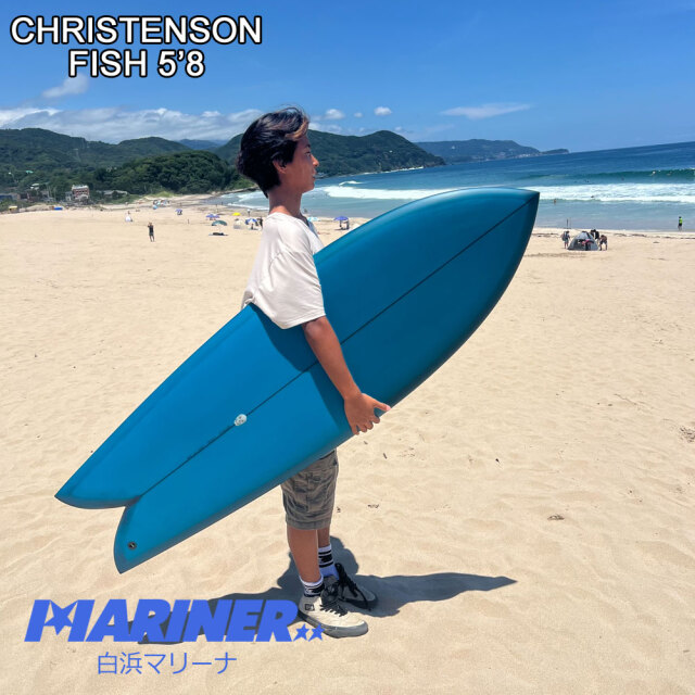 サーフボード ショートボード CHRISTENSON FISH 5'8 クリステンソン
