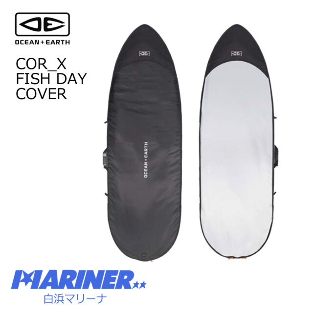 サーフボードケース ハードケース オーシャンアンドアース Ocean&Earth COR_X FISH DAY COVER 5.8ft