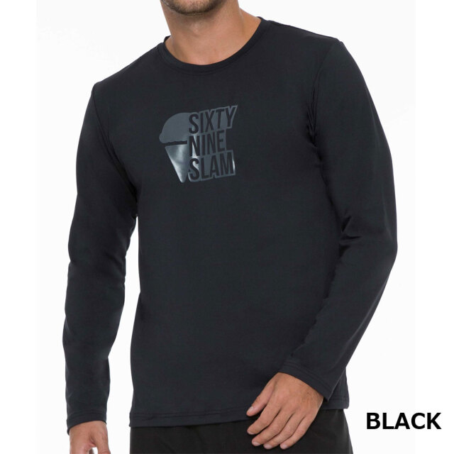 69slam ロックスラム ラッシュ Tシャツ メンズ 長袖 CRAG RASH