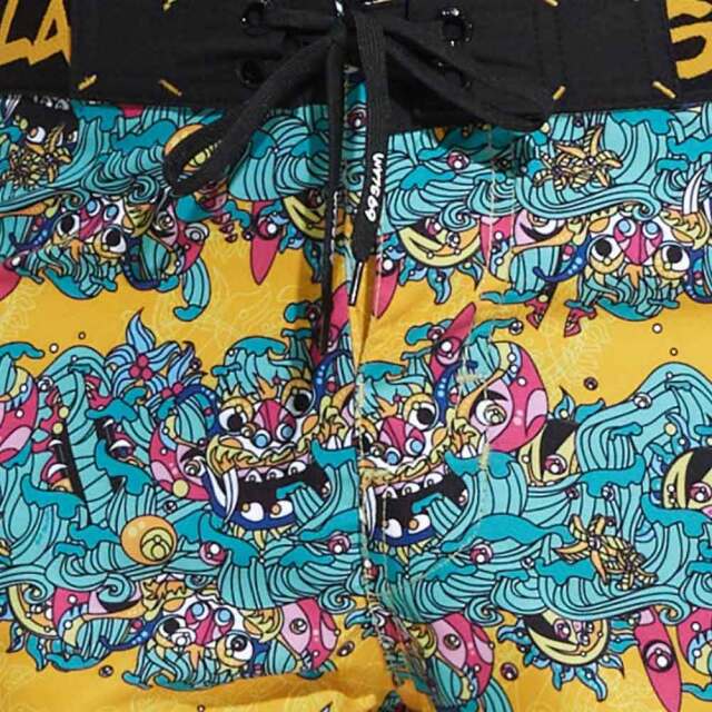 69slam サーフパンツ ボードショーツ メンズ ショート丈 ISLAND OF