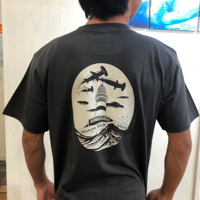 六部工房 半袖プリントTシャツ 神子元 島灯台
