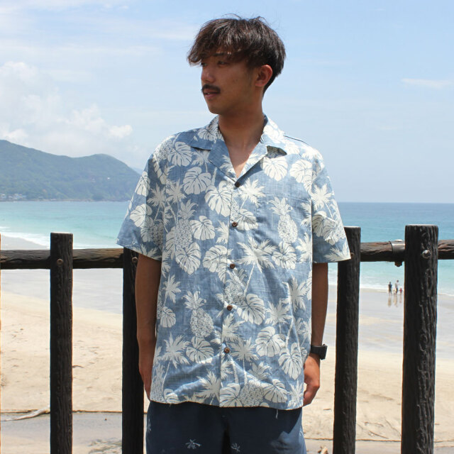 メンズアロハシャツ