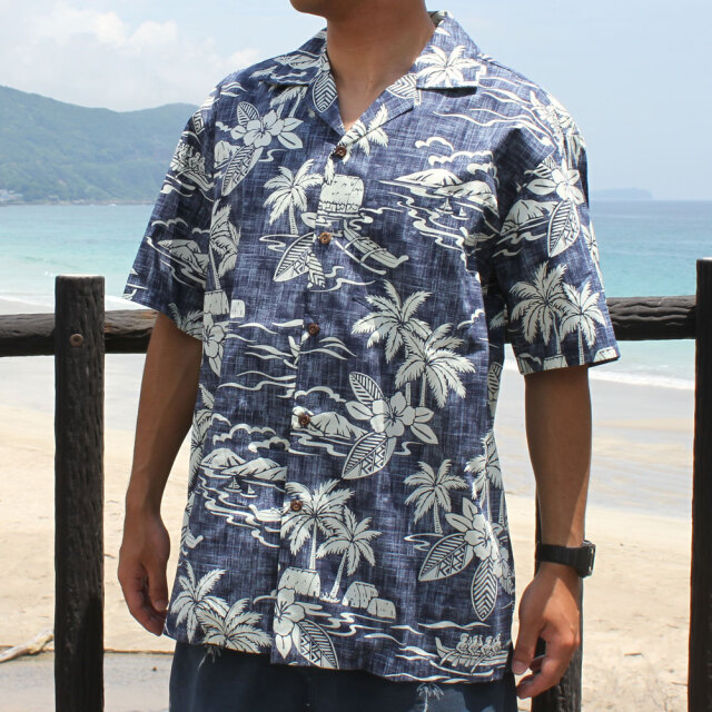 メンズアロハシャツ
