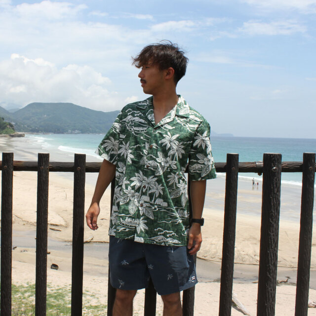 メンズアロハシャツ