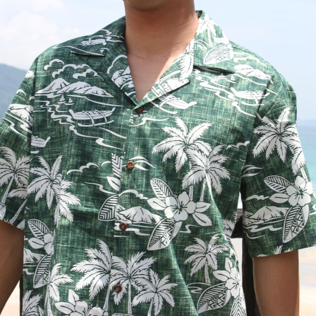 メンズアロハシャツ