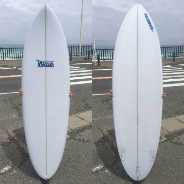 ショートボード　Blue Surfboard   M-HK　6'4" 小波用モデル