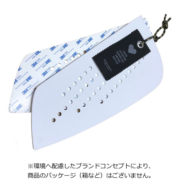 BLACK HEART 2 piece FISH DECK PAD