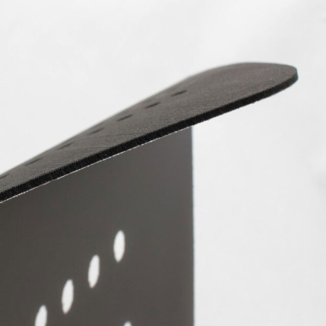 BLACK HEART 2 piece FISH DECK PAD