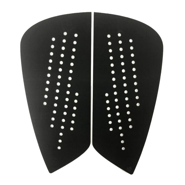 BLACK HEART 2 piece FISH DECK PAD