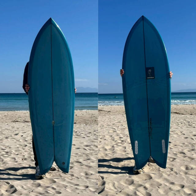 サーフボード ショートボード CHRISTENSON FISH 5'8 PU クリステンソン