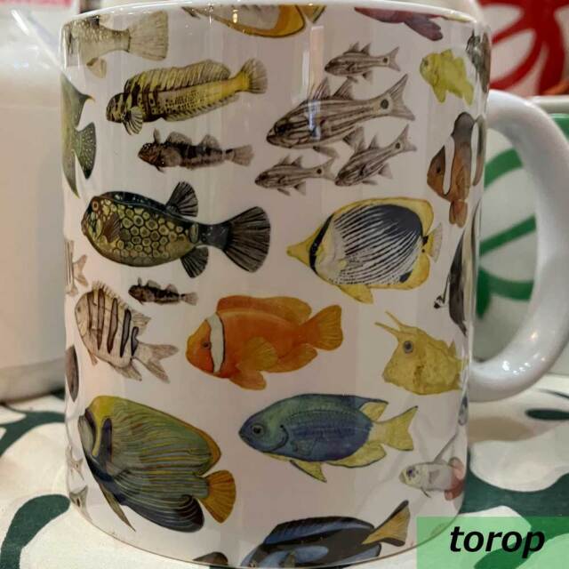cicada お魚マグカップ（大）/ラッセル・ウィルス