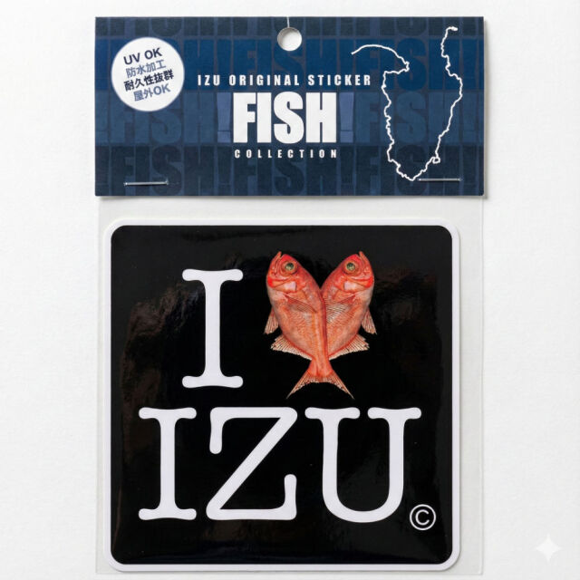 CICADA シカダ ステッカー フィッシュ コレクション FISH 魚 金目鯛
