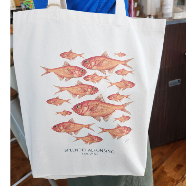 シカダ 伊豆金目鯛トートバッグ エコバッグ cicada IZU TOTEBAG ECO