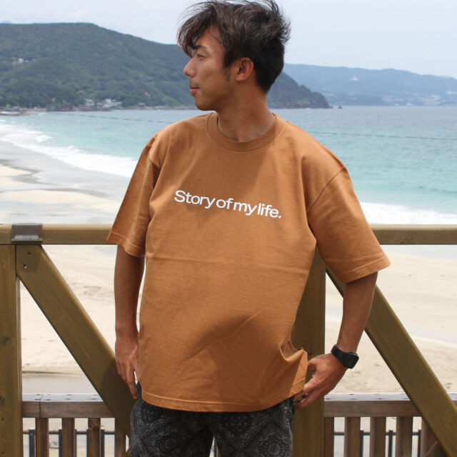 CORNERIUS amaca コーネリアスアマーカ 巾ビックtee 巾広 半袖 Tシャツ SOML Story of my life