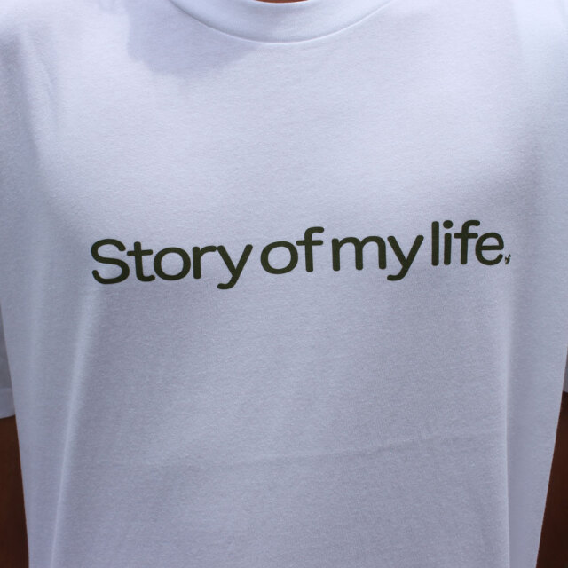 CORNERIUS amaca コーネリアスアマーカ 巾ビックtee 巾広 半袖 Tシャツ SOML Story of my life