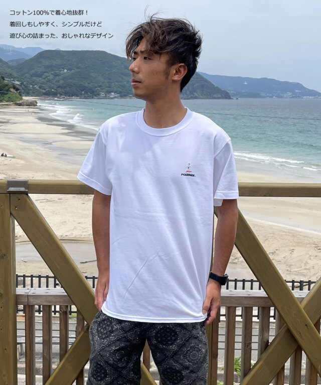 CORNERIUS amaca コーネリアスアマーカ マリーナオリジナル メンズ Tシャツ