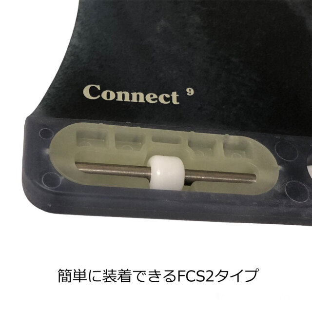 ロングボード フィン 9.0 エフシーエスツー コネクト ネオエコブレンド  FCS II LB CONNECT NEO ECO Blend 8 BLUE Longboard Fin