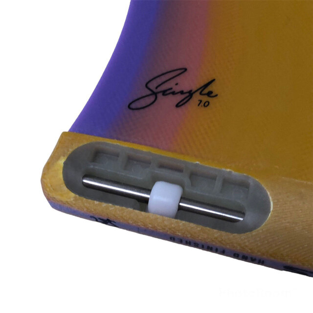 FCS II LB Connect  SINGLE PG 7 PADDLE POP Longboard Fin