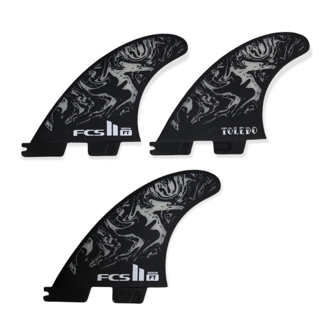 エフシーエスツー フィリペ・トレド パフォーマンスコア+エアコアフィン トライフィン FCS2 FIN FT Filipe Toledo PC +Air Core TRYFIN