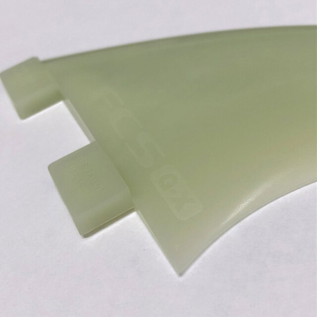 ロングボード サイドフィン FCS G-X Natural Glass Flex SIDE FIN set Quad Rear X-small