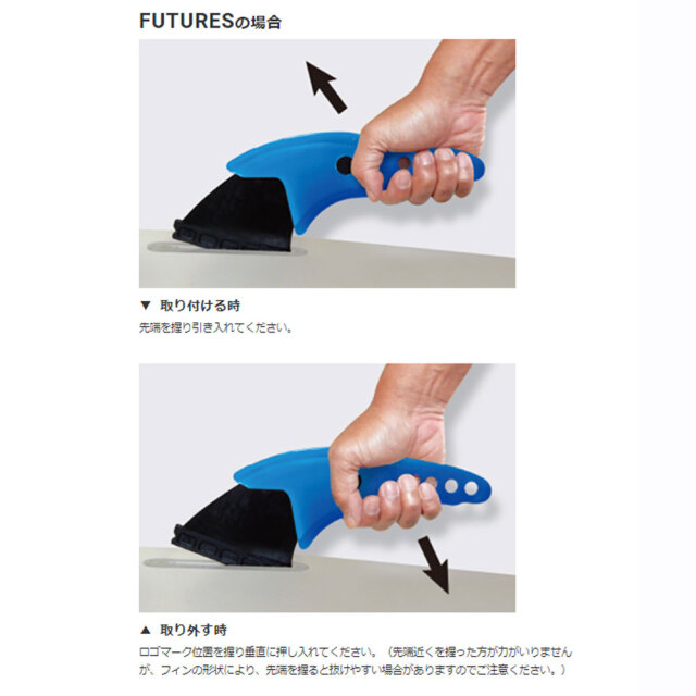 サーフボード フィン 取り外し FIN BITE フィンバイト サーフ