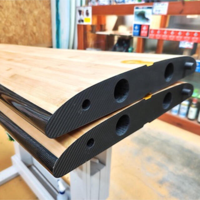 ロングボード 2分割 ゴッデス サーフボード ツーピース バンブー