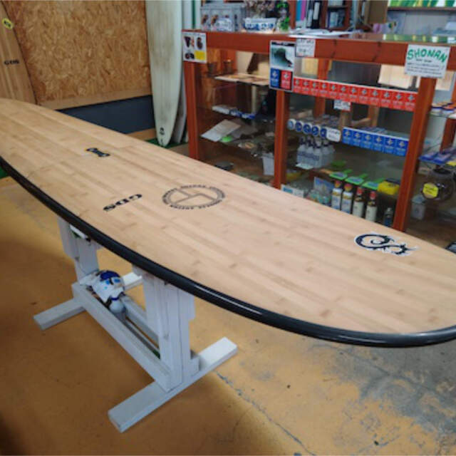 ロングボード 2分割 ゴッデス サーフボード ツーピース バンブー ロング 9'2 Goddess