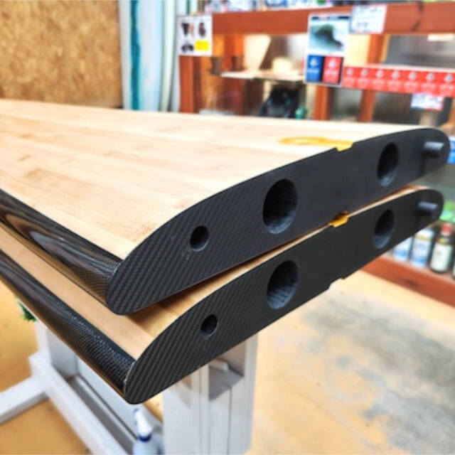 ファンボード 2分割 ゴッデス サーフボード ツーピース バンブー