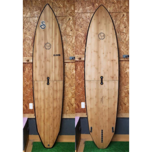 ファンボード 2分割 ゴッデス サーフボード ツーピース バンブー ホットスティック 8'3 Goddess