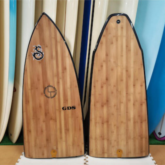 ファンボード 2分割 ゴッデス サーフボード ツーピース バンブー ホットスティック 8'3 Goddess