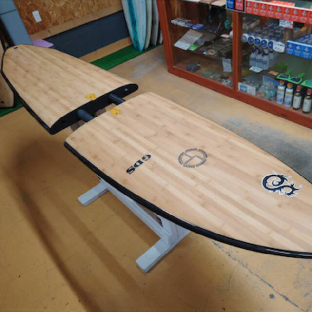 ファンボード 2分割 ゴッデス サーフボード ツーピース バンブー ホットスティック 8'3 Goddess