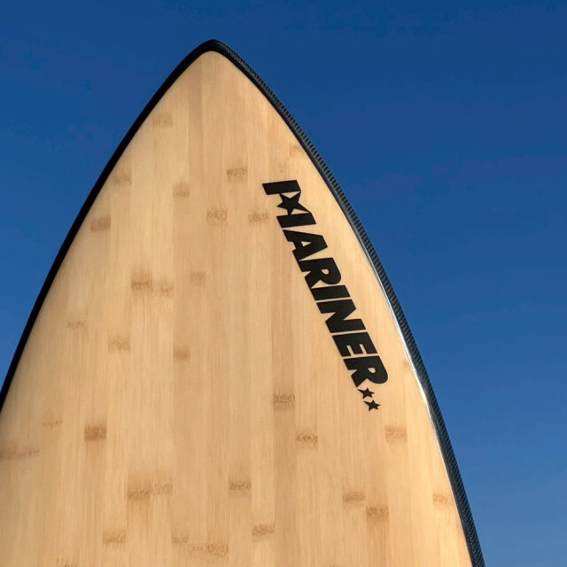 ファンボード ゴッデス サーフボード ツーピース バンブー ミッドレングス 8'3"