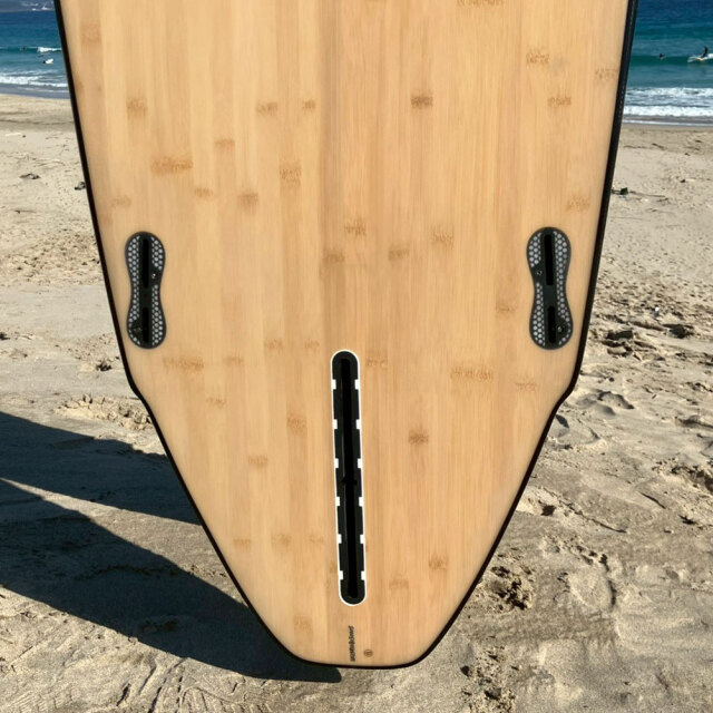 ファンボード 2分割 ゴッデス サーフボード ツーピース バンブー