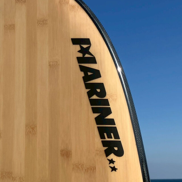 ファンボード ゴッデス サーフボード ツーピース バンブー シャドームーン 7'6"