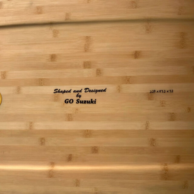 ファンボード ゴッデス サーフボード ツーピース バンブー シャドームーン 7'6"