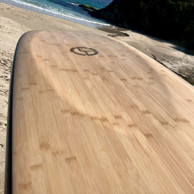 ロングボード 2分割 ゴッデス サーフボード ツーピース バンブー